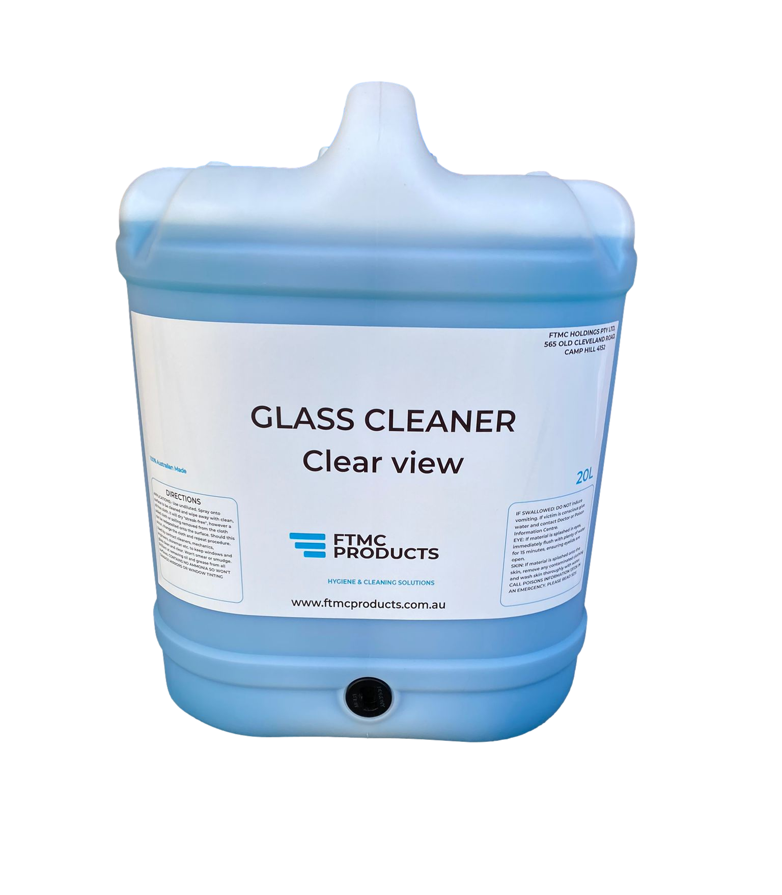 Glass Cleaner 20L FTMC Products